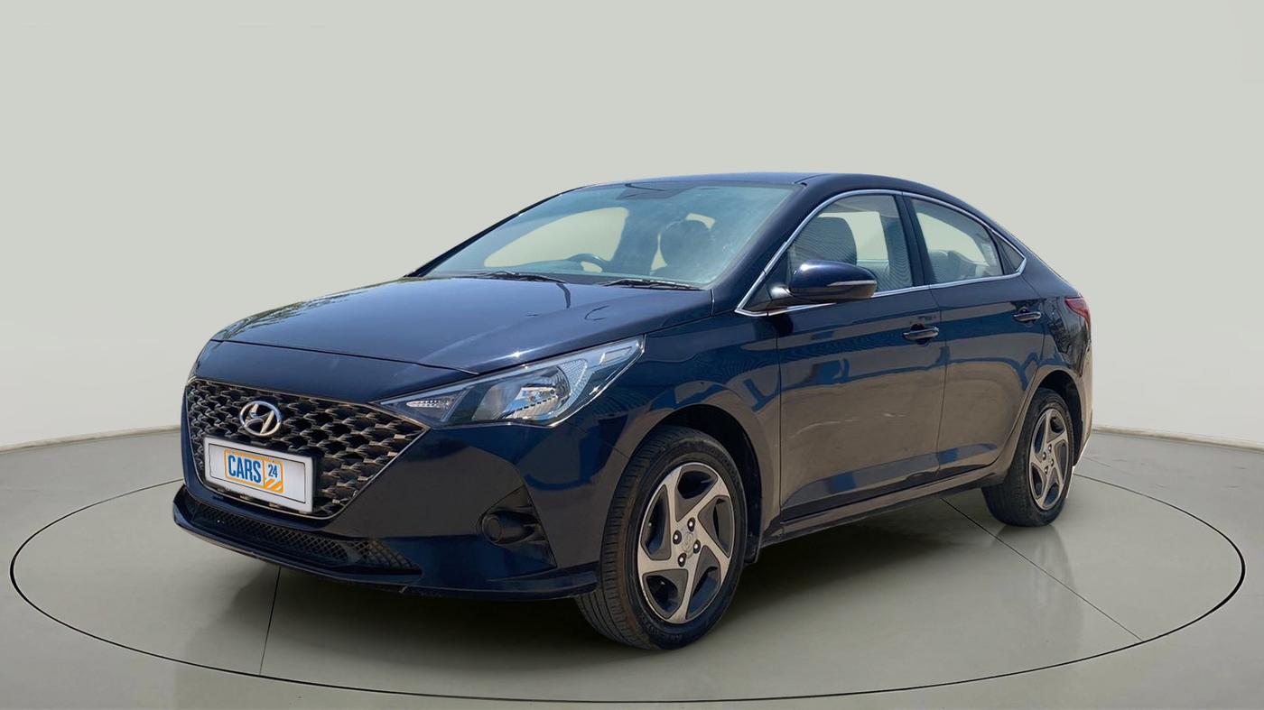 2021 Hyundai Verna S PLUS 1.5 VTVT, Petrol, Manual, 44,101 km, Left Front Diagonal