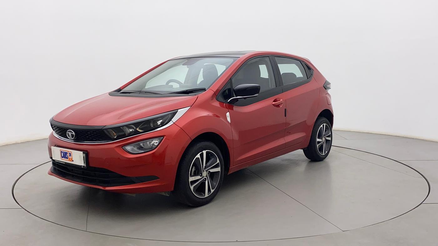 2023 Tata ALTROZ XZ + SUNROOF, Petrol, Manual, 6,884 km, Left Front Diagonal