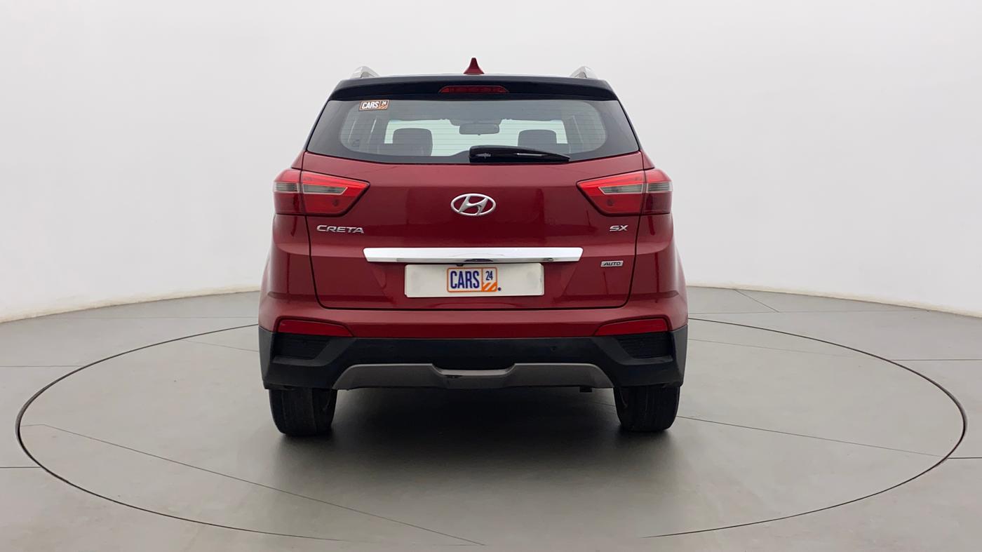 2018 Hyundai Creta SX PLUS AT 1.6 PETROL, Petrol, Automatic, 58,082 km, Back/Rear