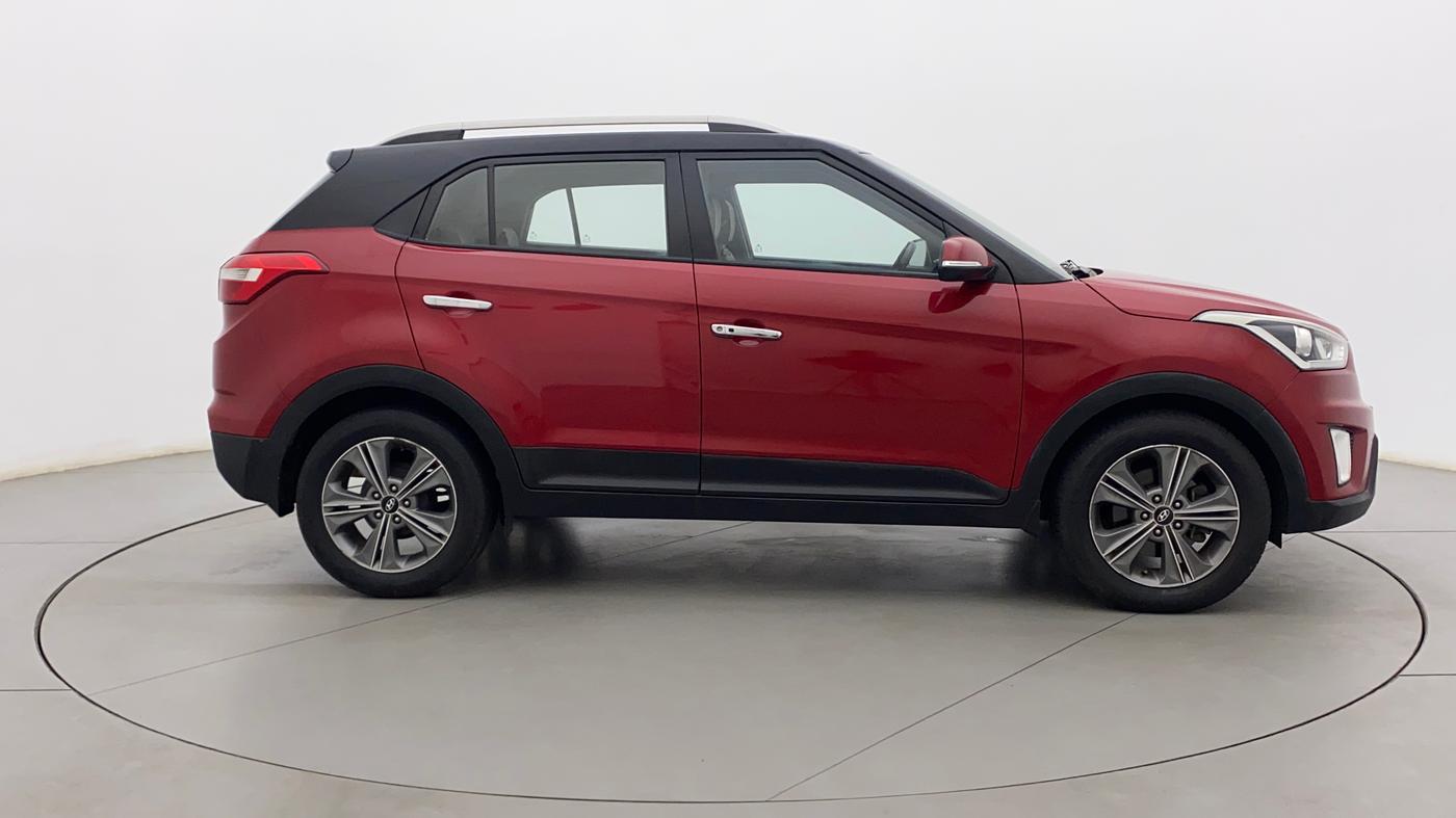 2018 Hyundai Creta SX PLUS AT 1.6 PETROL, Petrol, Automatic, 58,082 km, Right Side View