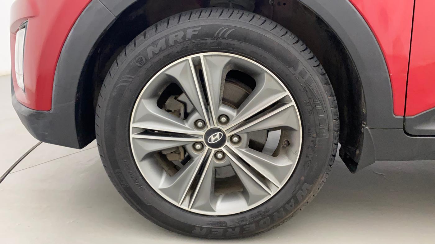 2018 Hyundai Creta SX PLUS AT 1.6 PETROL, Petrol, Automatic, 58,082 km, Left Front Wheel