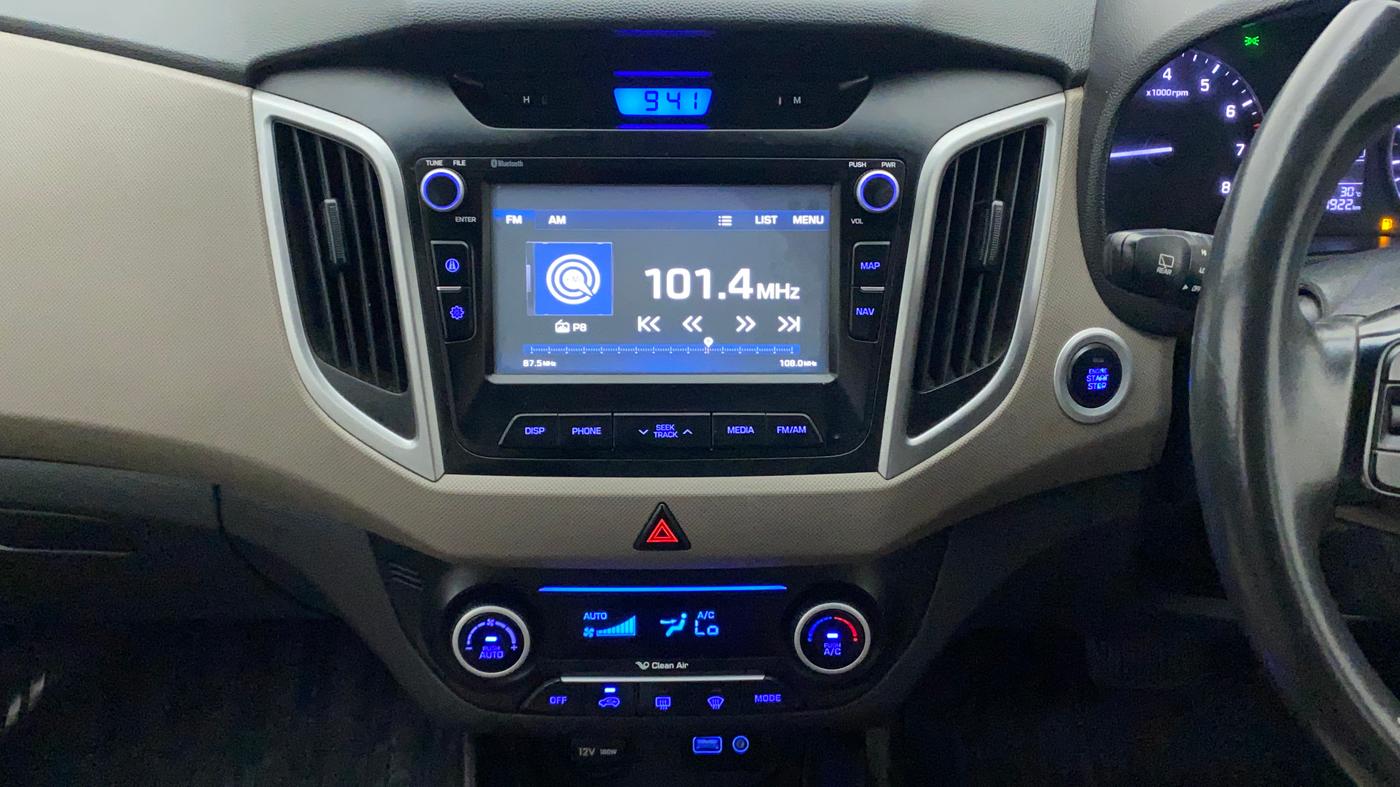 2018 Hyundai Creta SX PLUS AT 1.6 PETROL, Petrol, Automatic, 58,082 km, Air Conditioner