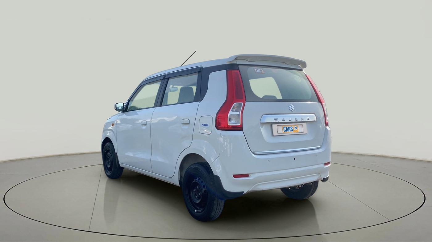 2020 Maruti New Wagon-R VXI (O) 1.2 AMT, Petrol, Automatic, 28,709 km, Left Back Diagonal