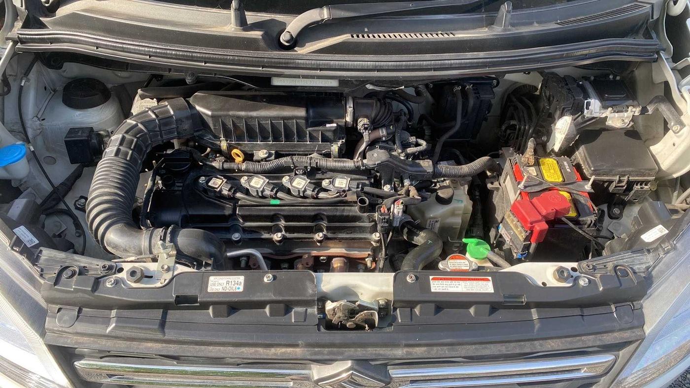 2020 Maruti New Wagon-R VXI (O) 1.2 AMT, Petrol, Automatic, 28,709 km, Open Bonet