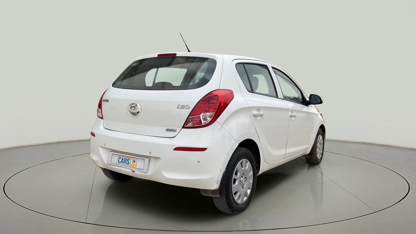 2012 Hyundai i20 MAGNA 1.2, Petrol, Manual, 78,171 km, Right Back Diagonal