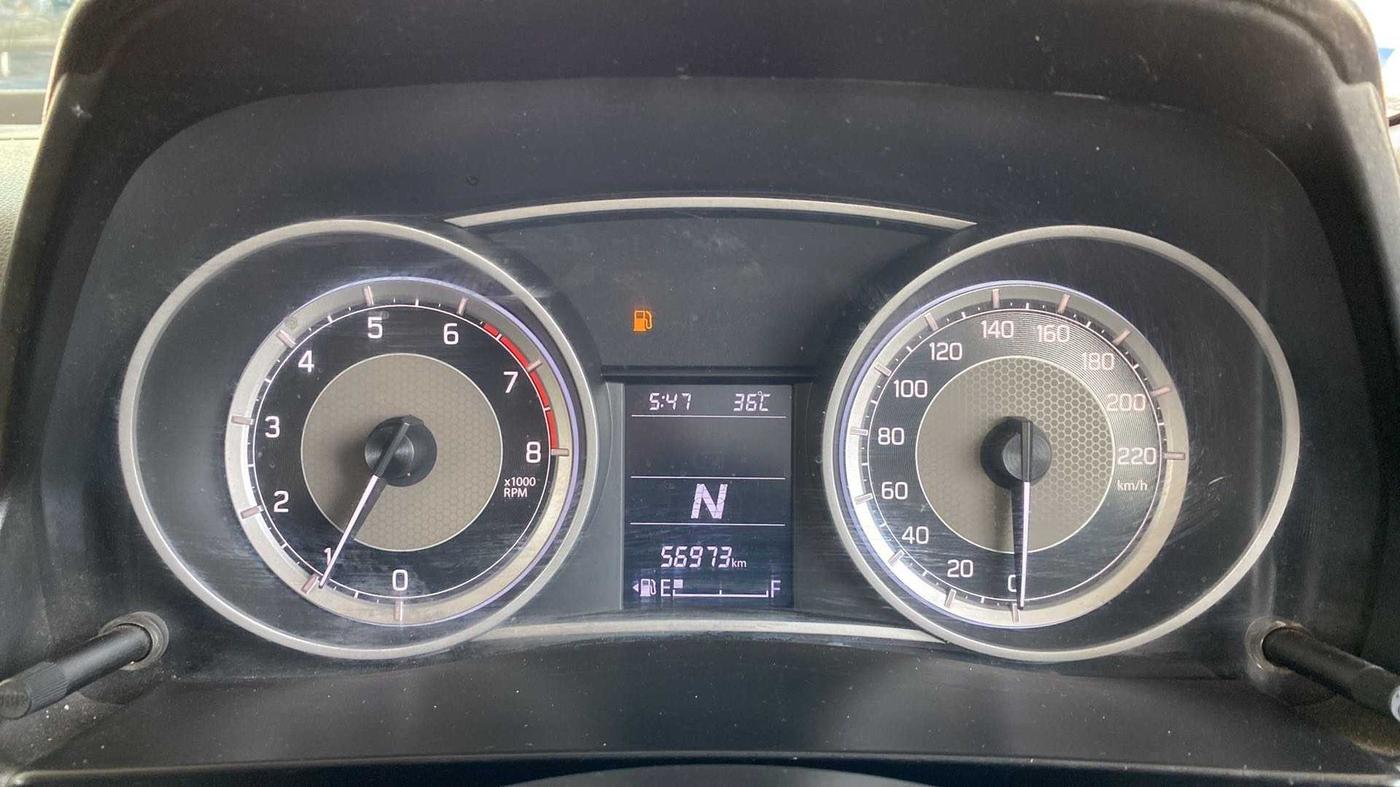 2019 Maruti Dzire VXI AMT, Petrol, Automatic, 56,964 km, Odometer Image