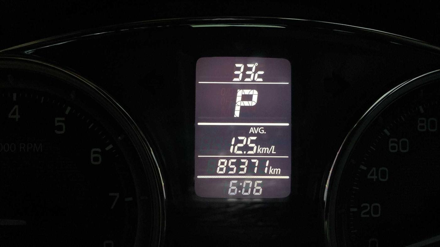 2017 Maruti Ciaz ZETA 1.4  AT PETROL, Petrol, Automatic, 85,351 km, Odometer Image