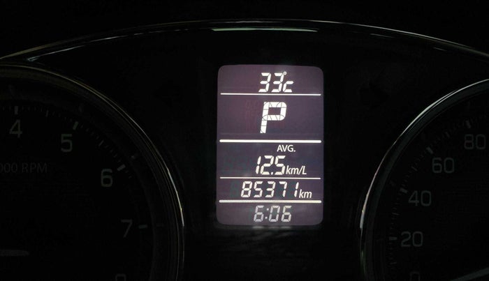 2017 Maruti Ciaz ZETA 1.4  AT PETROL, Petrol, Automatic, 85,351 km, Odometer Image
