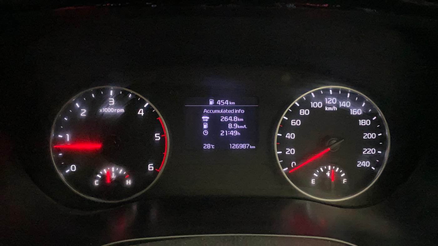 2019 KIA SELTOS HTX 1.5 DIESEL, Diesel, Manual, 1,27,136 km, Odometer Image