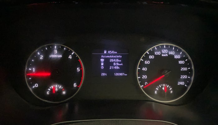 2019 KIA SELTOS HTX 1.5 DIESEL, Diesel, Manual, 1,26,862 km, Odometer Image