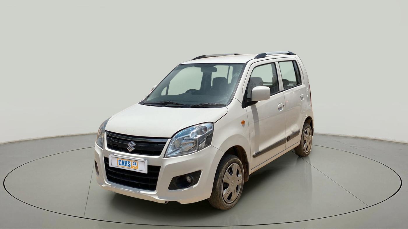 2016 Maruti Wagon R 1.0 VXI, Petrol, Manual, 40,339 km, Left Front Diagonal