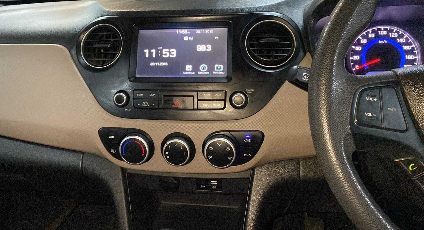 2019 Hyundai Grand i10 SPORTZ 1.2 KAPPA VTVT, Petrol, Manual, 42,806 km, Air Conditioner