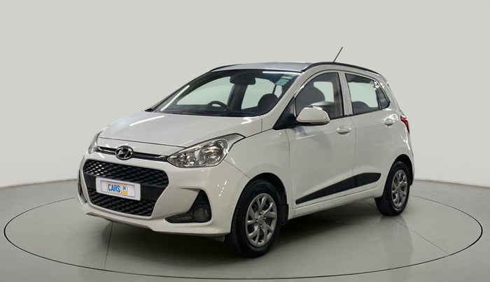 2019 Hyundai Grand i10 SPORTZ 1.2 KAPPA VTVT, Petrol, Manual, 42,806 km, Left Front Diagonal