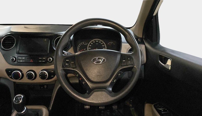 2019 Hyundai Grand i10 SPORTZ 1.2 KAPPA VTVT, Petrol, Manual, 42,806 km, Steering Wheel Close Up