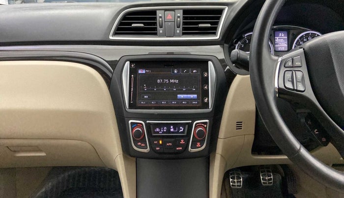 2017 Maruti Ciaz ALPHA 1.4 PETROL, Petrol, Manual, 17,600 km, Air Conditioner