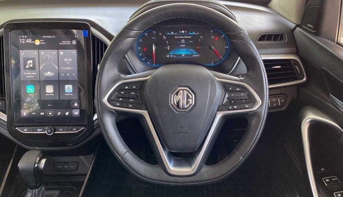 2020 MG HECTOR SHARP 1.5 DCT PETROL, Petrol, Automatic, 21,569 km, Steering Wheel Close Up