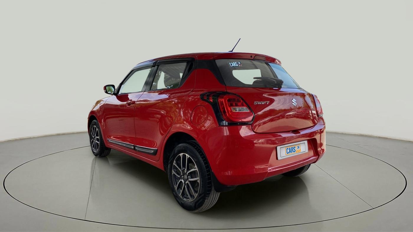 2018 Maruti Swift ZXI PLUS, Petrol, Manual, 77,158 km, Left Back Diagonal