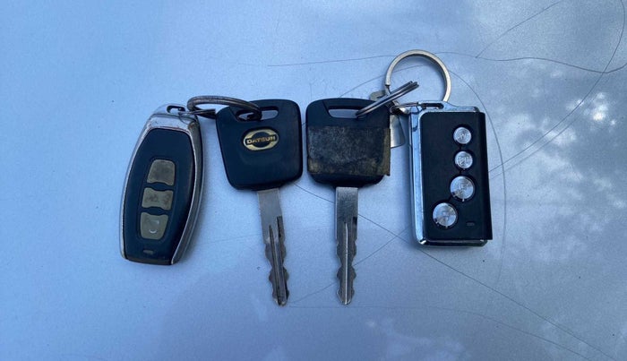 2016 Datsun Go Plus T, Petrol, Manual, 51,199 km, Key Close Up