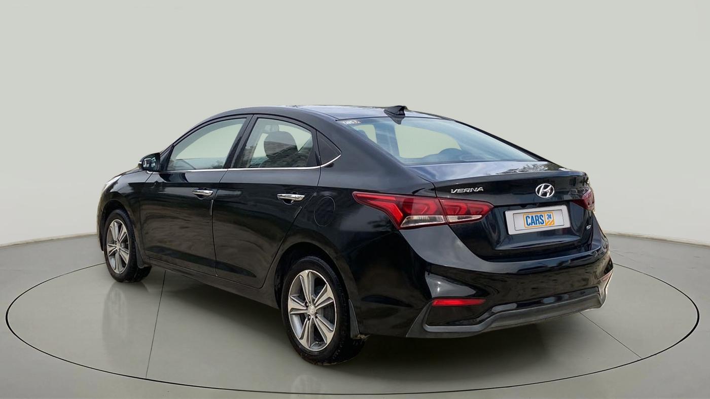 2019 Hyundai Verna 1.6 VTVT SX, Petrol, Manual, 69,173 km, Left Back Diagonal