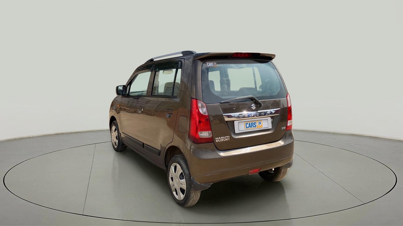 2013 Maruti Wagon R 1.0 VXI, Petrol, Manual, 69,977 km, Left Back Diagonal