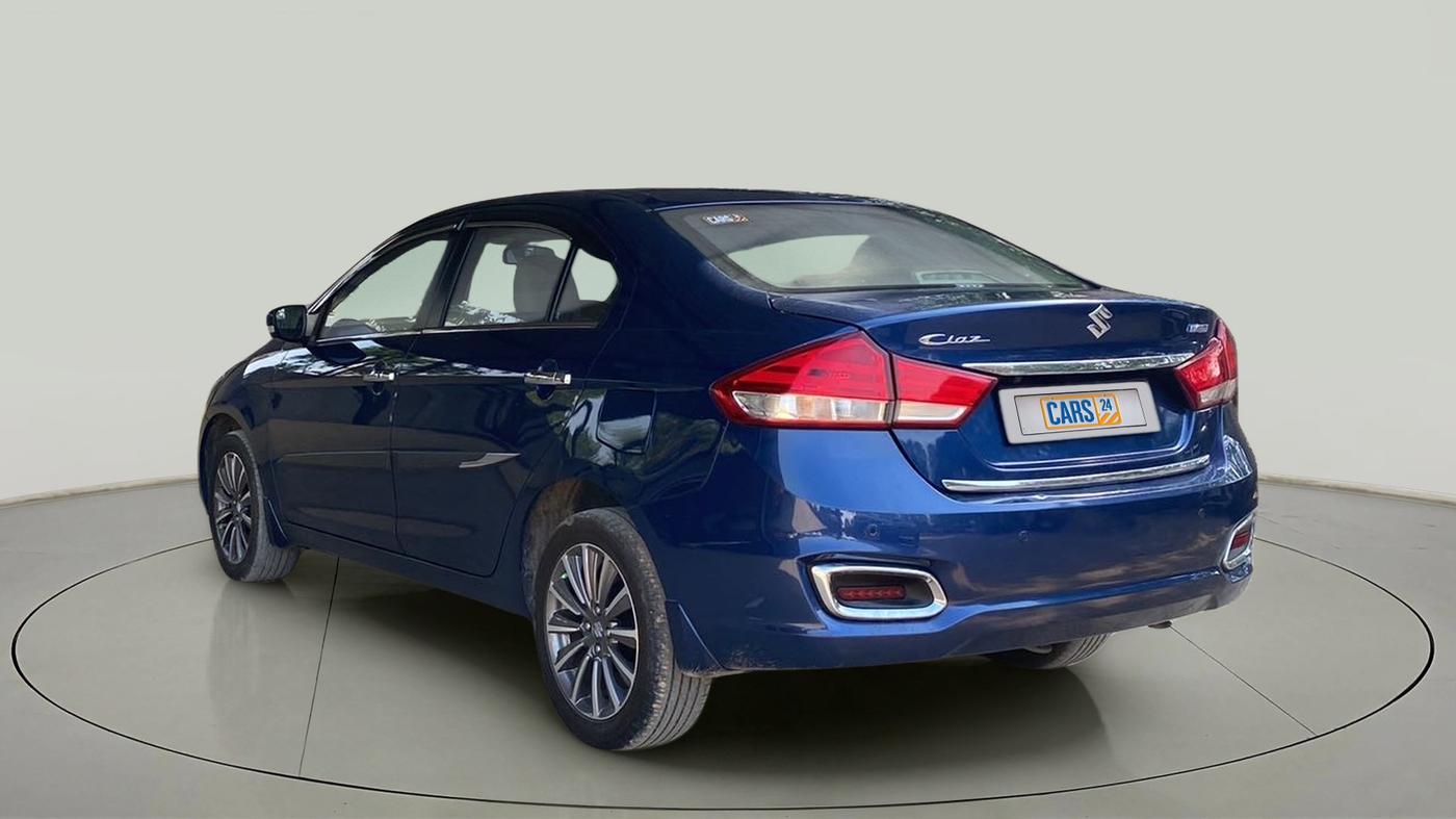 2021 Maruti Ciaz ALPHA 1.5 SHVS PETROL, Petrol, Manual, 45,342 km, Left Back Diagonal
