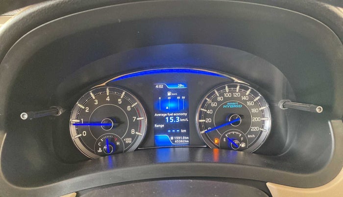2021 Maruti Ciaz ALPHA 1.5 SHVS PETROL, Petrol, Manual, 45,342 km, Odometer Image