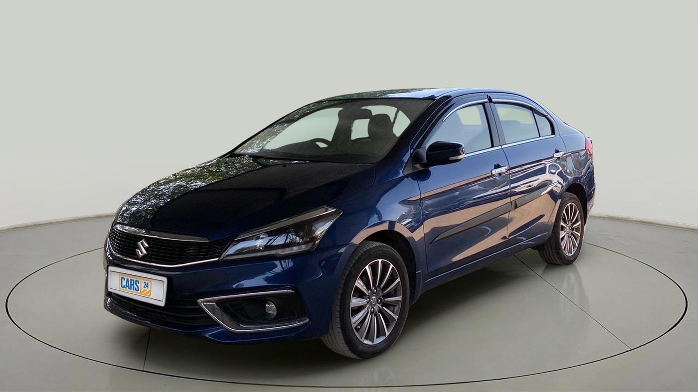 2021 Maruti Ciaz ALPHA 1.5 SHVS PETROL, Petrol, Manual, 45,342 km, Left Front Diagonal