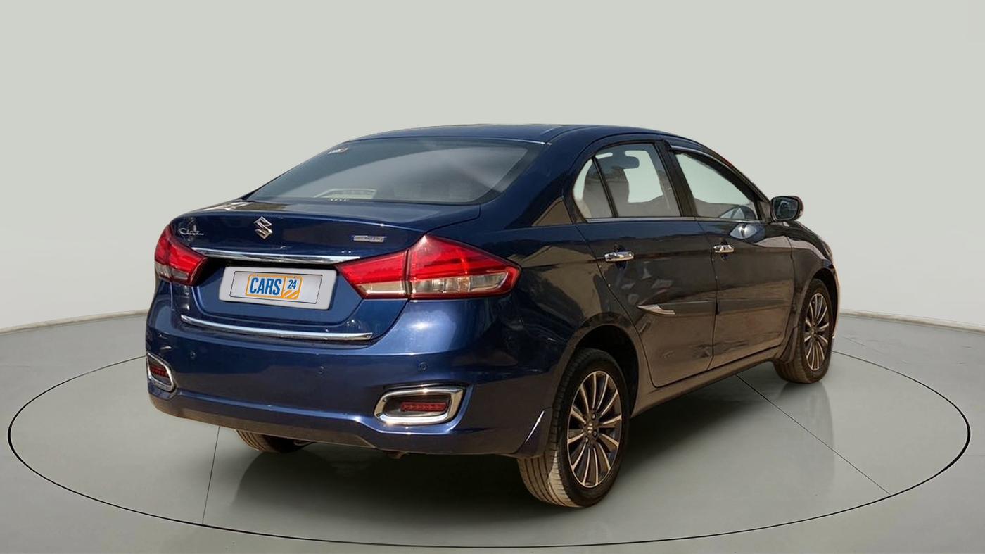 2021 Maruti Ciaz ALPHA 1.5 SHVS PETROL, Petrol, Manual, 45,342 km, Right Back Diagonal