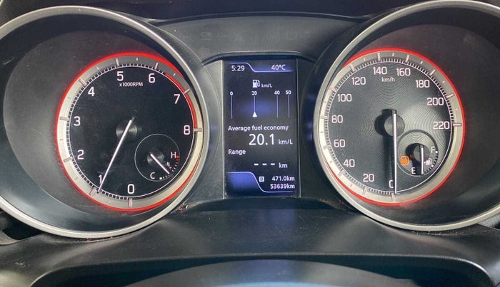 2021 Maruti Swift ZXI PLUS, Petrol, Manual, 53,635 km, Odometer Image