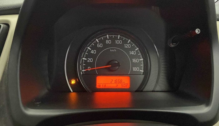 2021 Maruti New Wagon-R VXI 1.0, Petrol, Manual, 21,643 km, Odometer Image