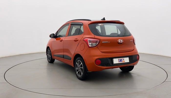 2018 Hyundai Grand i10 SPORTZ AT 1.2 KAPPA VTVT, Petrol, Automatic, 70,727 km, Left Back Diagonal