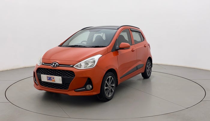 2018 Hyundai Grand i10 SPORTZ AT 1.2 KAPPA VTVT, Petrol, Automatic, 70,727 km, Left Front Diagonal