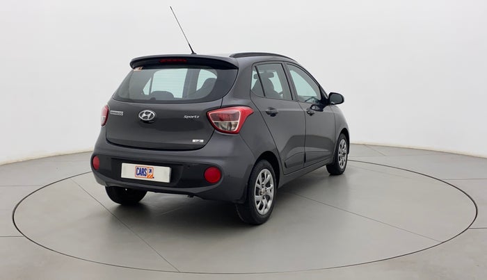 2019 Hyundai Grand i10 SPORTZ 1.2 KAPPA VTVT, Petrol, Manual, 23,424 km, Right Back Diagonal