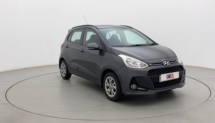 2019 Hyundai Grand i10 SPORTZ 1.2 KAPPA VTVT, Petrol, Manual, 23,424 km, Right Front Diagonal