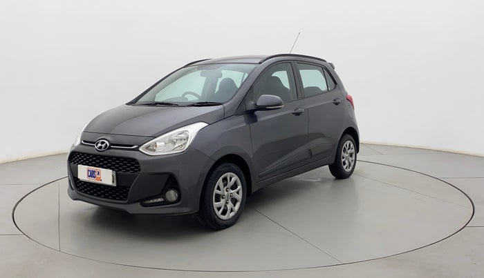2019 Hyundai Grand i10 SPORTZ 1.2 KAPPA VTVT, Petrol, Manual, 23,424 km, Left Front Diagonal
