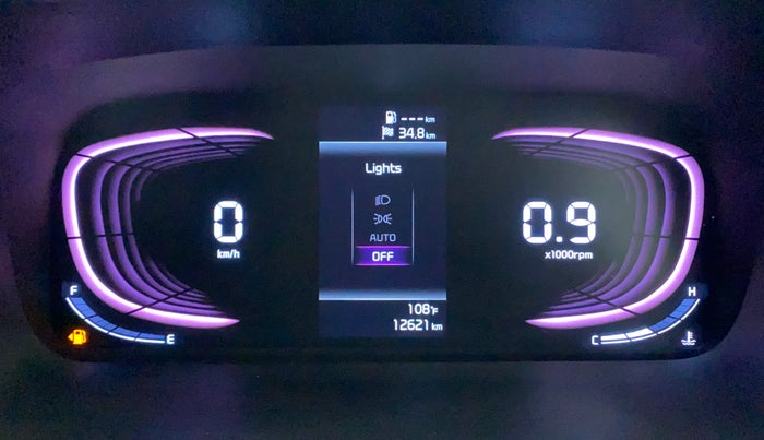 2022 KIA CARENS LUXURY PLUS 1.4 PETROL 6 STR, Petrol, Manual, 12,669 km, Odometer Image