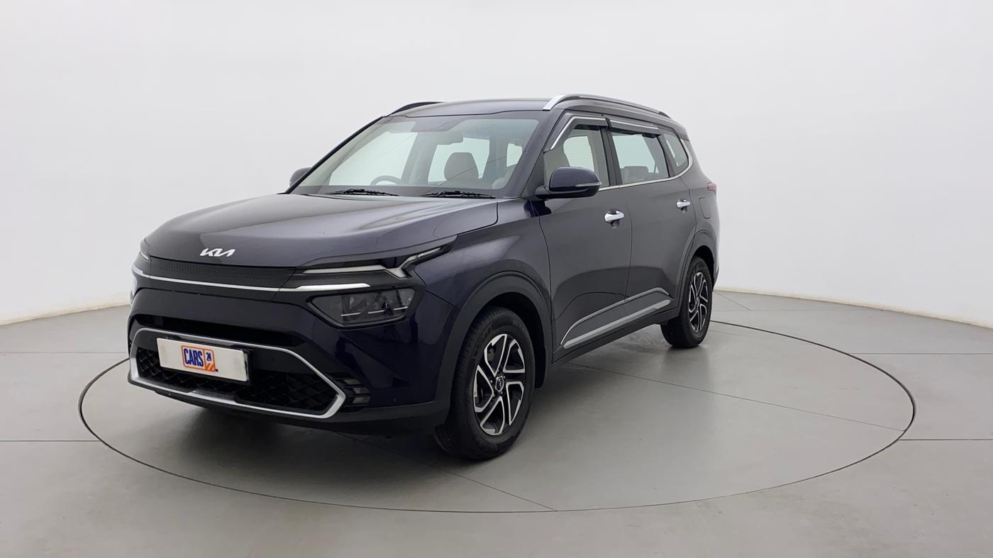 2022 KIA CARENS LUXURY PLUS 1.4 PETROL 6 STR, Petrol, Manual, 12,669 km, Left Front Diagonal
