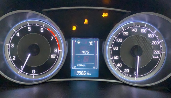 2022 Maruti Dzire VXI CNG, CNG, Manual, 39,661 km, Odometer Image