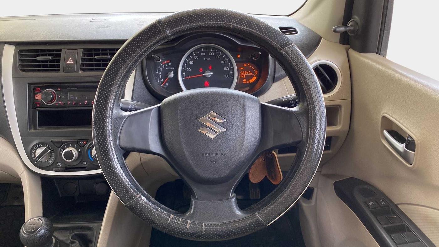 2019 Maruti Celerio VXI (O) CNG, CNG, Manual, 52,333 km, Steering Wheel Close Up