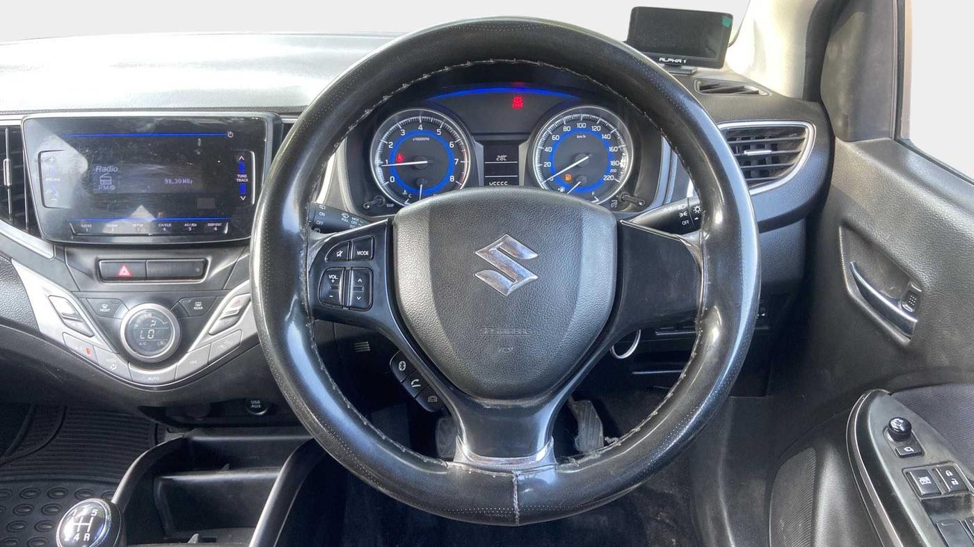 2020 Maruti Baleno DELTA PETROL 1.2, Petrol, Manual, 45,755 km, Steering Wheel Close Up