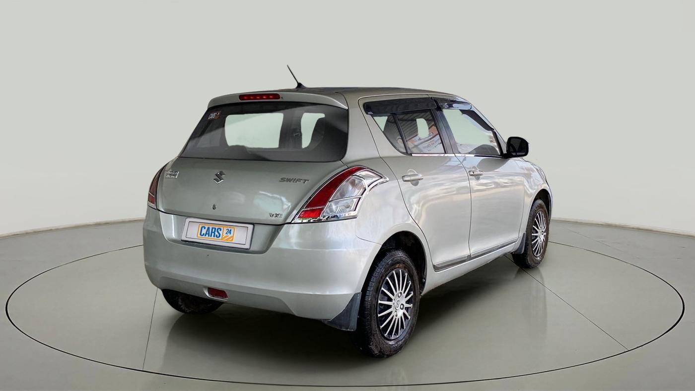 2014 Maruti Swift VXI, Petrol, Manual, 60,862 km, Right Back Diagonal
