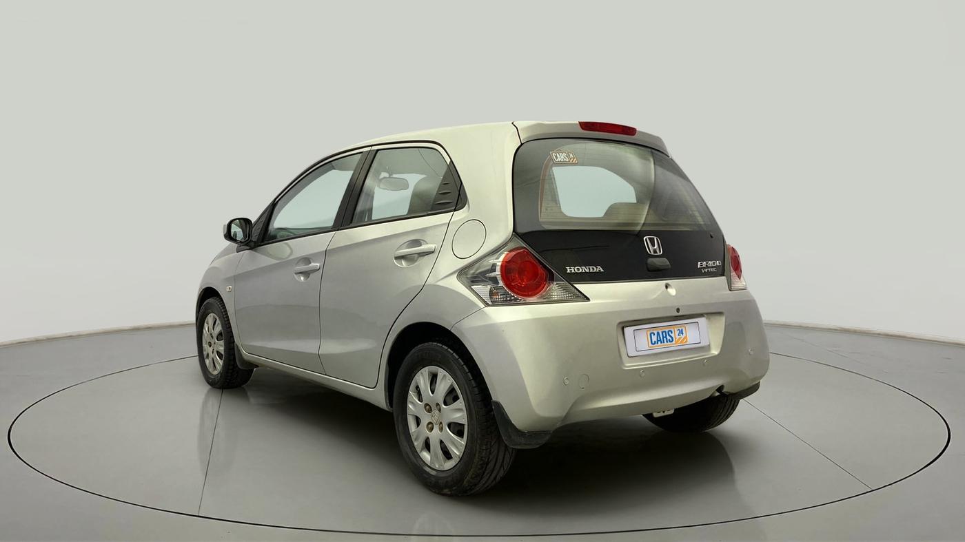 2013 Honda Brio S MT, Petrol, Manual, 44,781 km, Left Back Diagonal