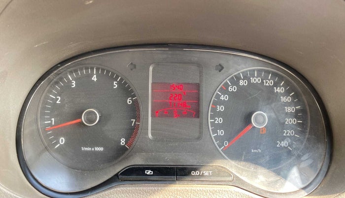 2010 Volkswagen Vento TRENDLINE 1.6, Petrol, Manual, 71,366 km, Odometer Image