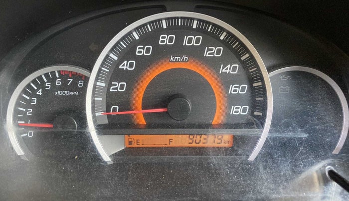 2015 Maruti Wagon R 1.0 VXI, Petrol, Manual, 90,358 km, Odometer Image