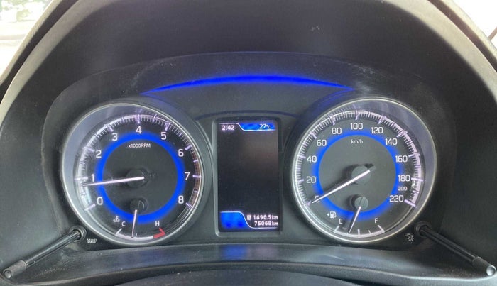 2017 Maruti Baleno ALPHA PETROL 1.2, Petrol, Manual, 75,131 km, Odometer Image