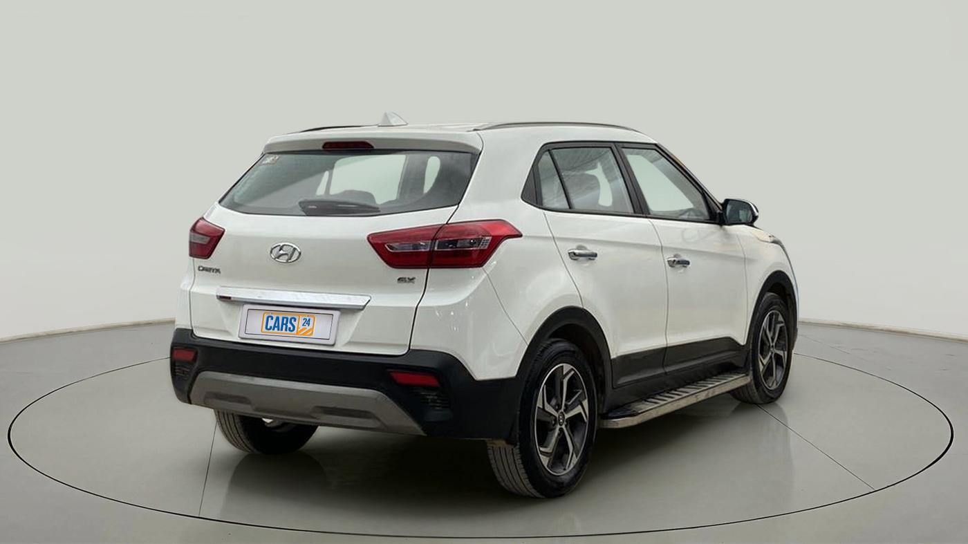 2019 Hyundai Creta SX (O) 1.6 PETROL, Petrol, Manual, 26,158 km, Right Back Diagonal
