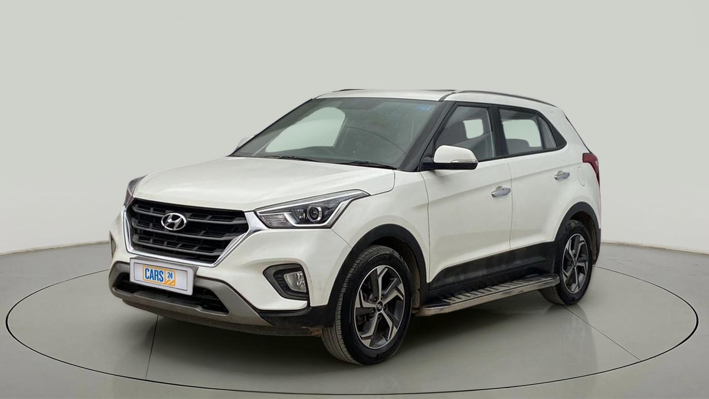 2019 Hyundai Creta SX (O) 1.6 PETROL, Petrol, Manual, 26,158 km, Left Front Diagonal