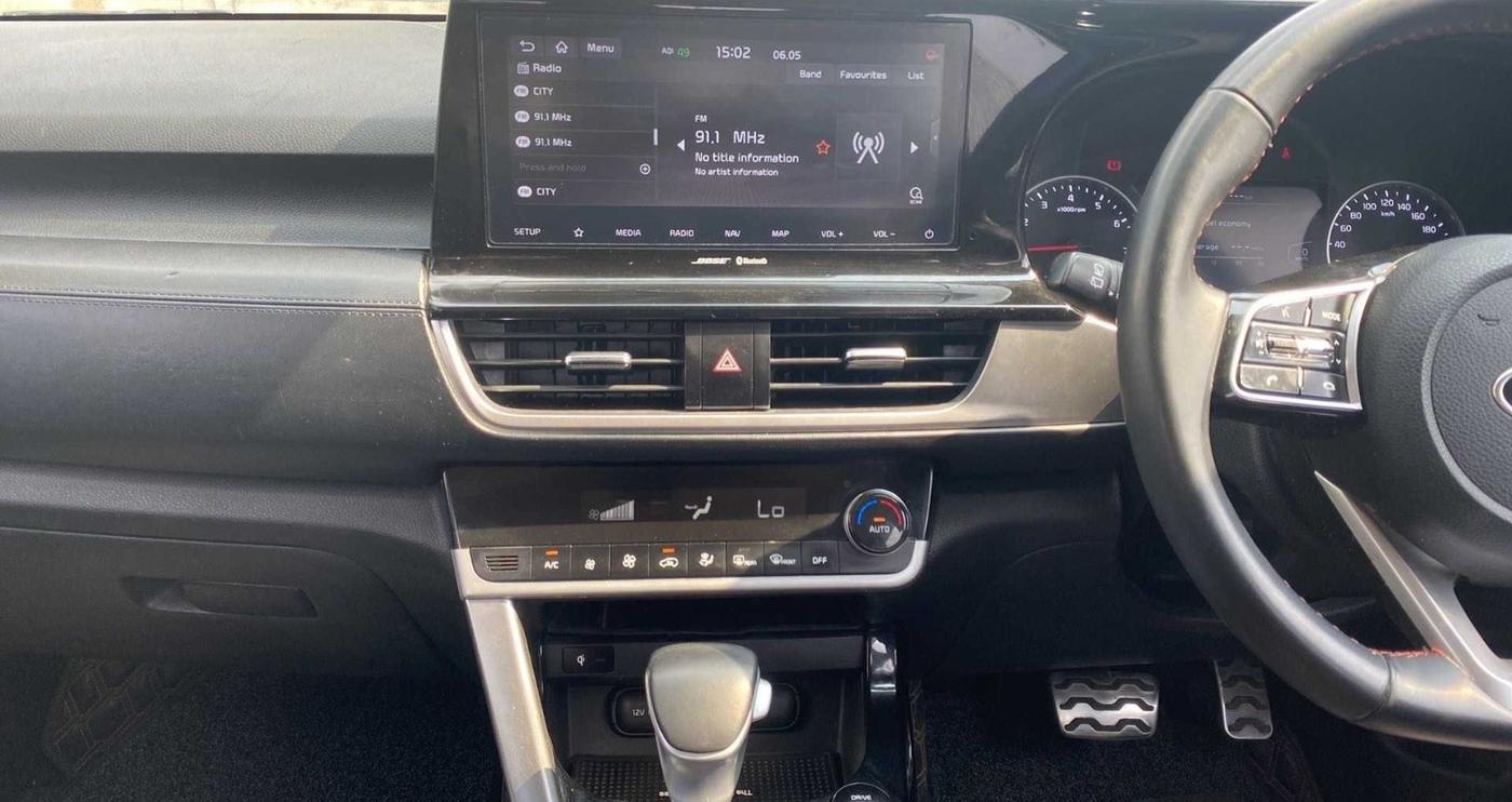 2021 KIA SELTOS GTX PLUS 1.4 PETROL DCT DUAL TONE, Petrol, Automatic, 30,414 km, Air Conditioner