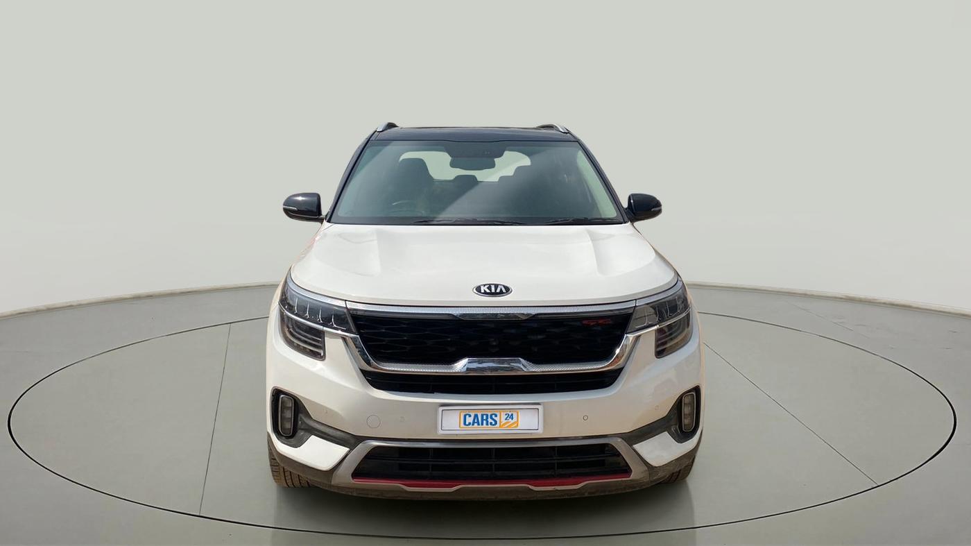 2021 KIA SELTOS GTX PLUS 1.4 PETROL DCT DUAL TONE, Petrol, Automatic, 30,414 km, Front