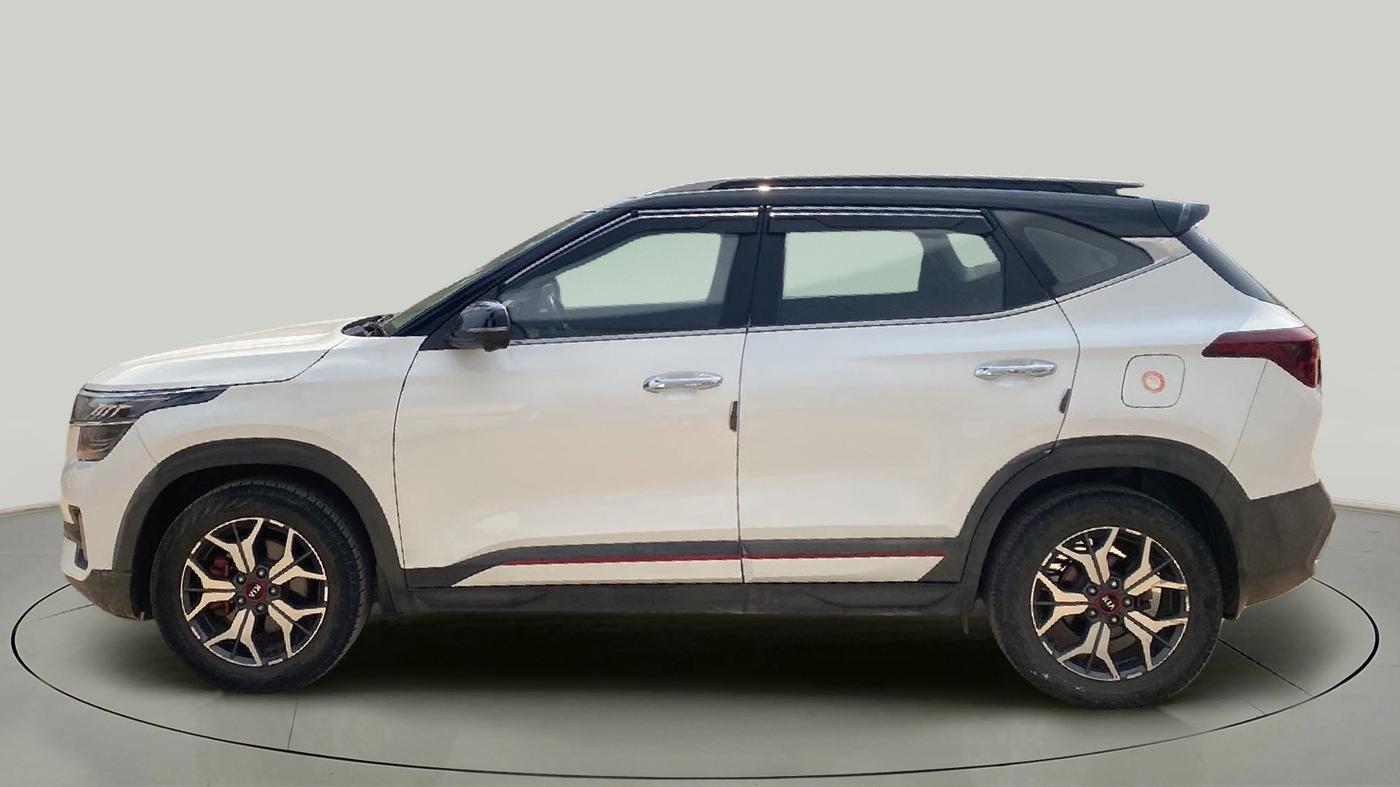 2021 KIA SELTOS GTX PLUS 1.4 PETROL DCT DUAL TONE, Petrol, Automatic, 30,414 km, Left Side